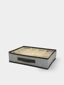 Короб-органайзер для хранения складной 16 секций "Лён" Handy Home модель ESH10 Фото