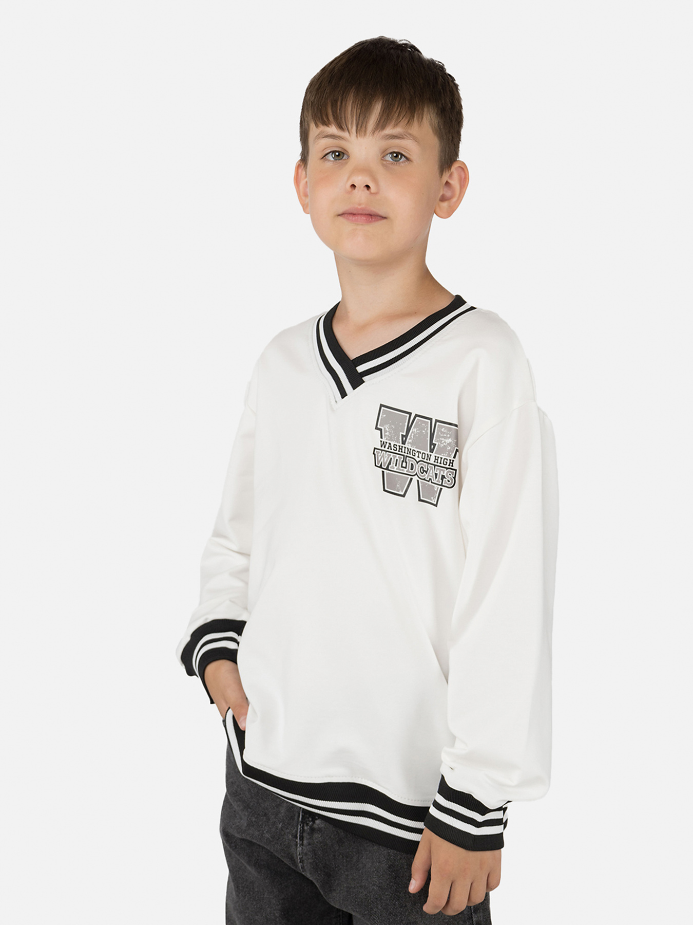 Свитшот YUKI модель ЦБ-00255851 Свитшот YUKI модель ЦБ-00255851 Фото