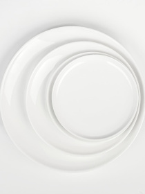 Тарелка "Жемчужина" белая MBM MY HOME модель KP-90/91/92 WHITE Фото