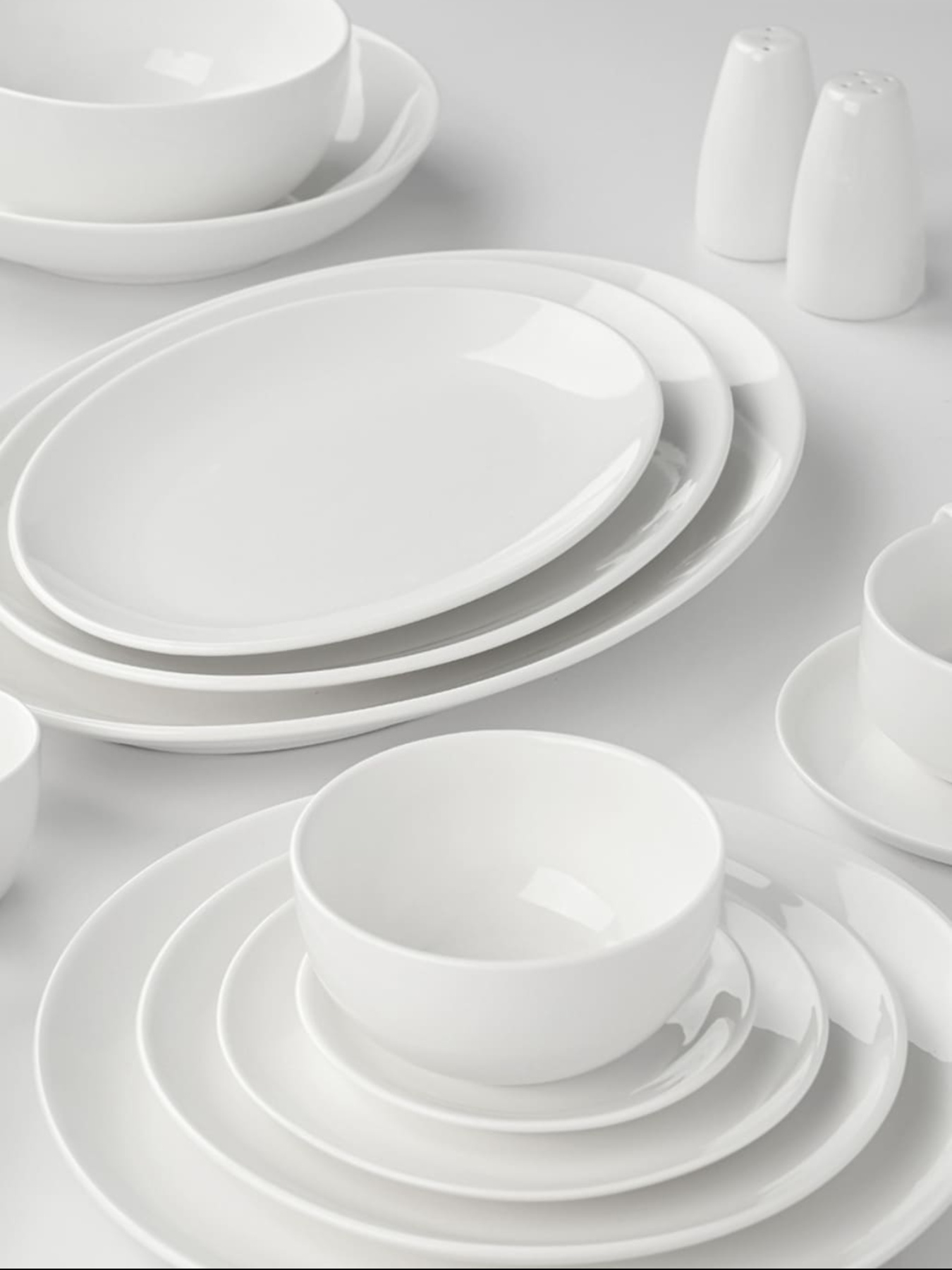 Тарілка "Перлина" біла MBM HOME модель KP-90/91/92 WHITE Фото