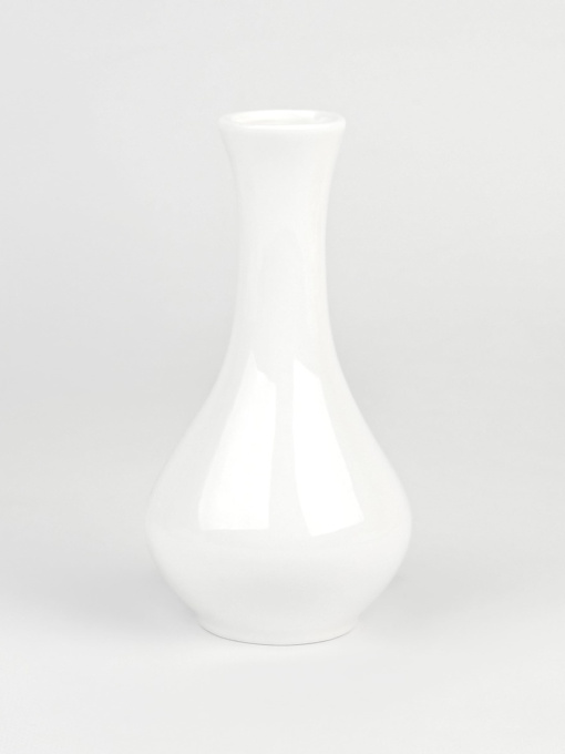 Ваза для цветов фарфоровая "Жемчужина" белая MBM HOME модель DH-FLOWERS-30 WHITE Фото