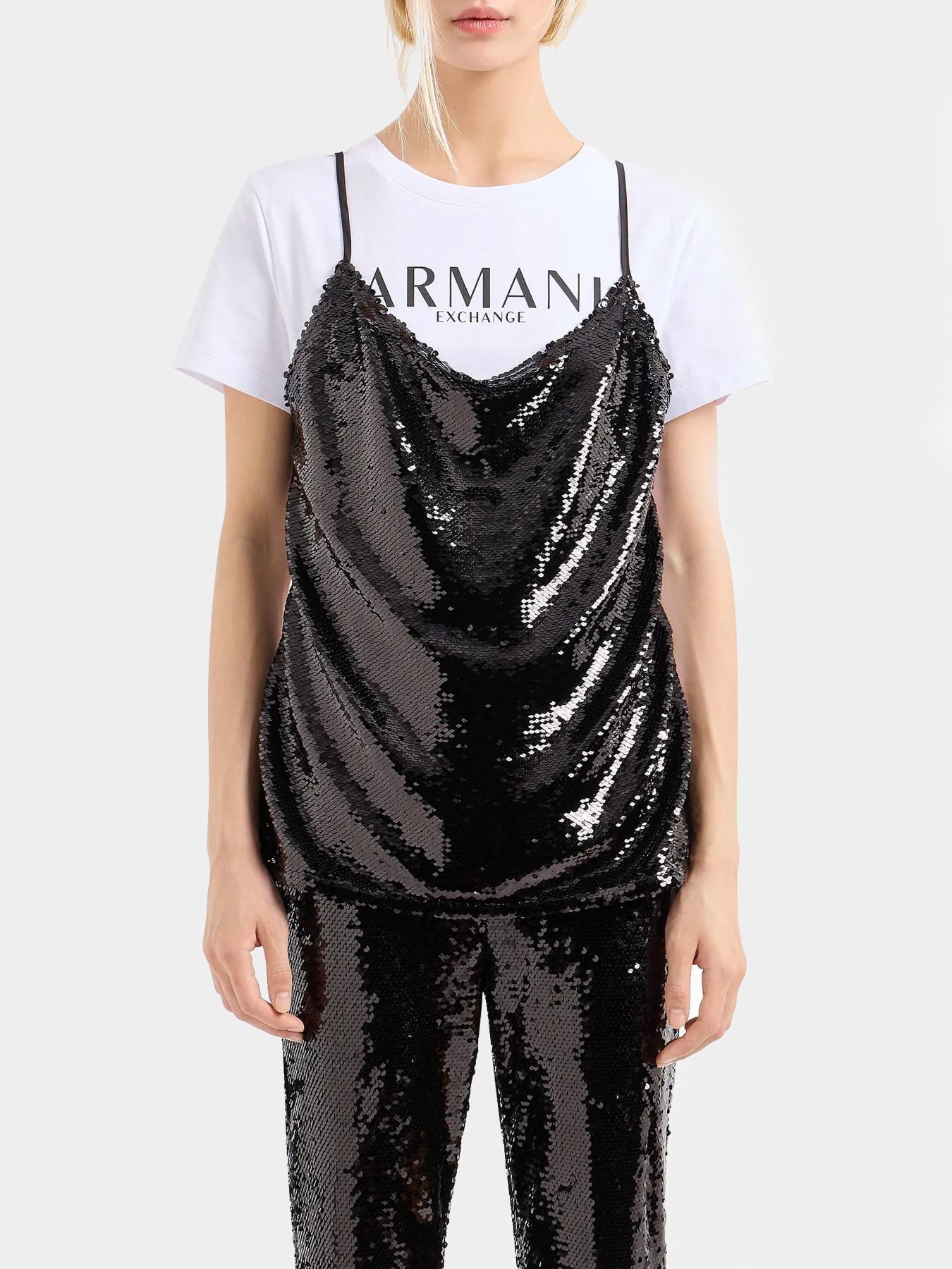 Футболки и поло Armani Exchange модель XW000064-AF10356-U0002 Фото