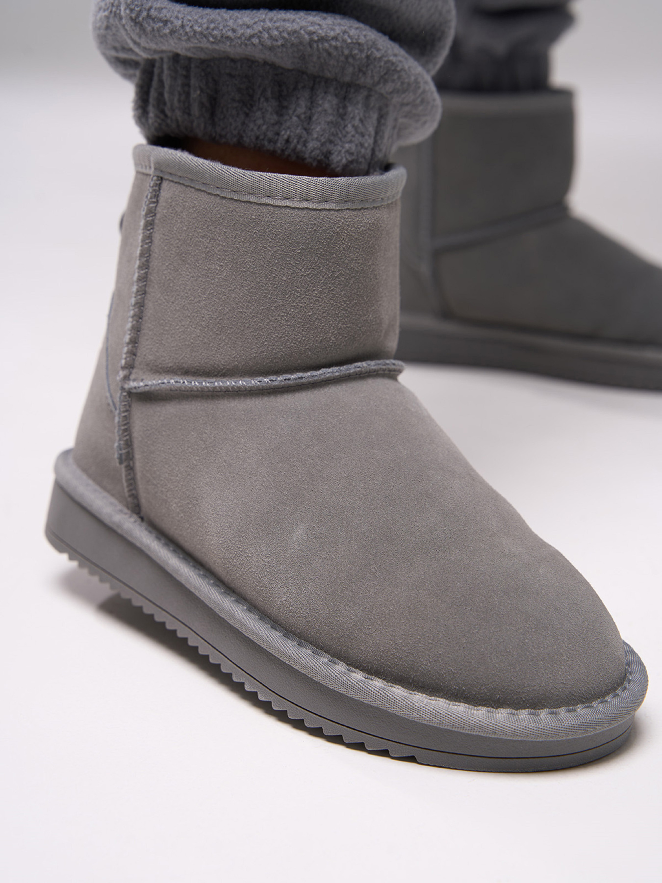 Сапоги ISSA Plus модель OB2-554_серый Фото