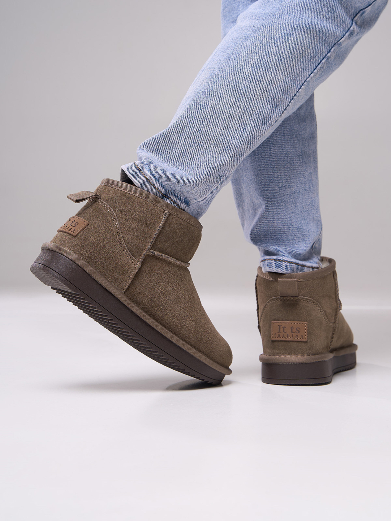 Чоботи ISSA Plus модель OB2-555_хаки Фото