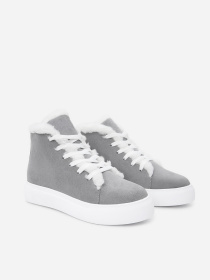 Ботинки ISSA Plus модель OB2-570_серый Фото