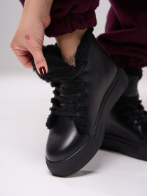 Черевики ISSA Plus модель OB2-571_черный Фото