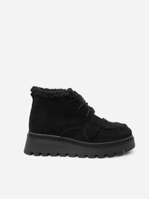 Ботинки ISSA Plus модель OB2-553_черный Фото