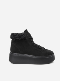 Ботинки ISSA Plus модель OB2-557_черный Фото