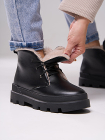 Черевики ISSA Plus модель OB2-560_черный Черевики ISSA Plus модель OB2-560_черный Фото