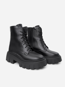 Ботинки ISSA Plus модель OB2-562_черный Фото