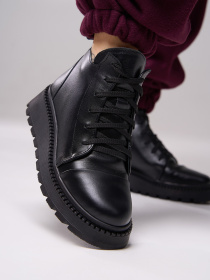 Черевики ISSA Plus модель OB2-564_черный Фото