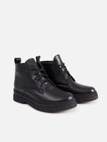 Ботинки ISSA Plus модель OB2-566_черный Фото