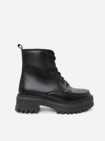 Ботинки ISSA Plus модель OB2-567_черный Ботинки ISSA Plus модель OB2-567_черный Фото