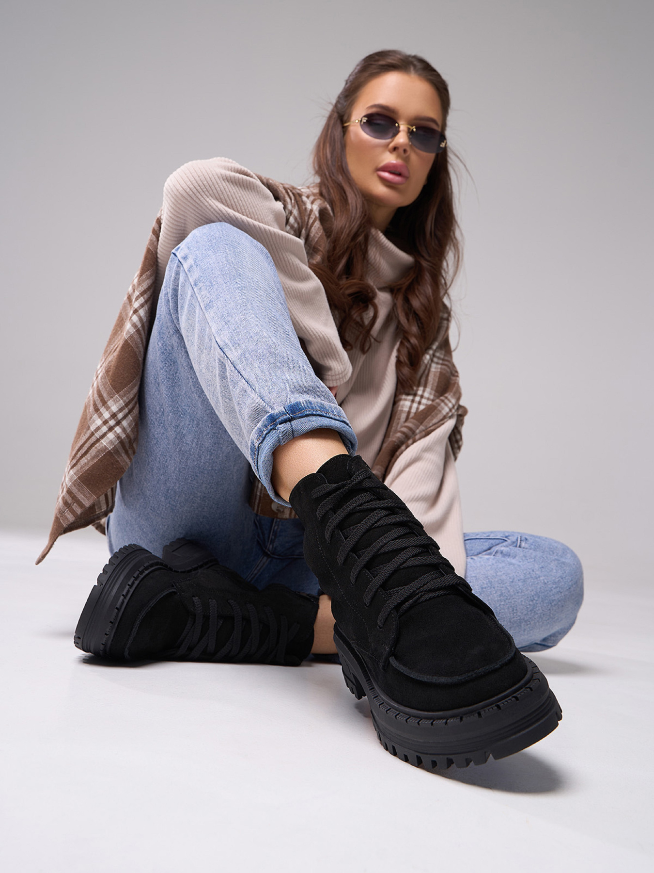 Черевики ISSA Plus модель OB2-568_черный Фото