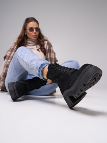 Бoтильоны ISSA Plus модель OB2-574_черный Фото