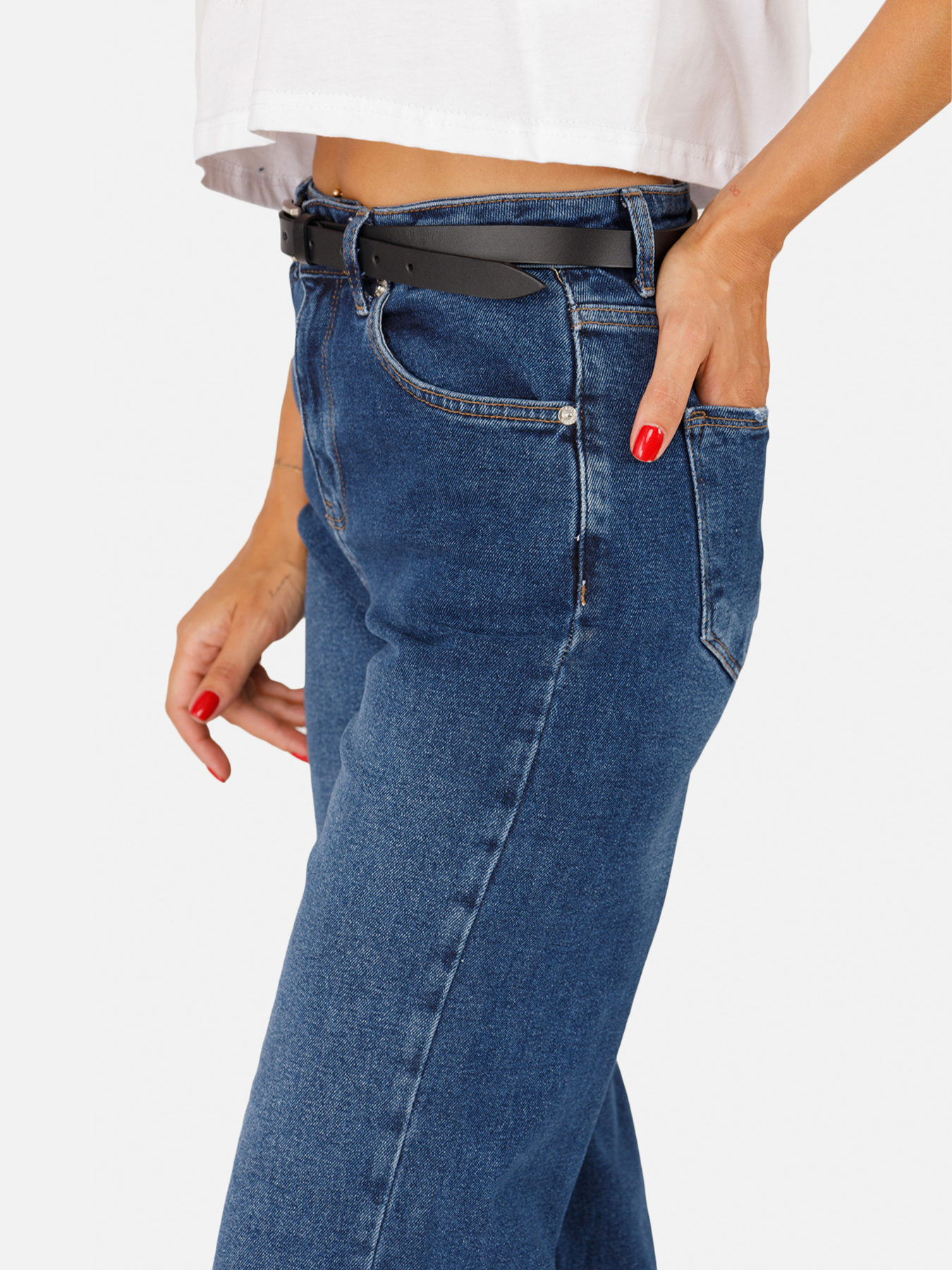 Джинсы YUKI модель ЦБ-00257499 Фото