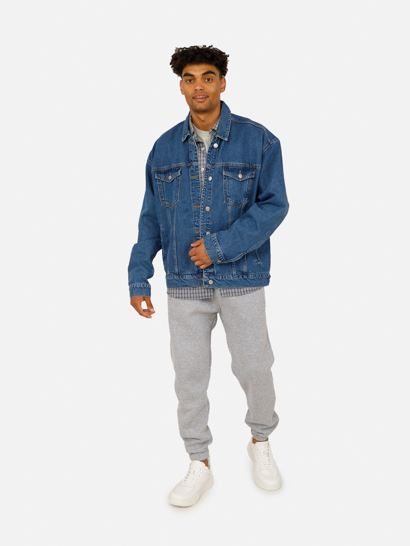 Джинсова куртка YUKI модель ЦБ-00258115 Фото