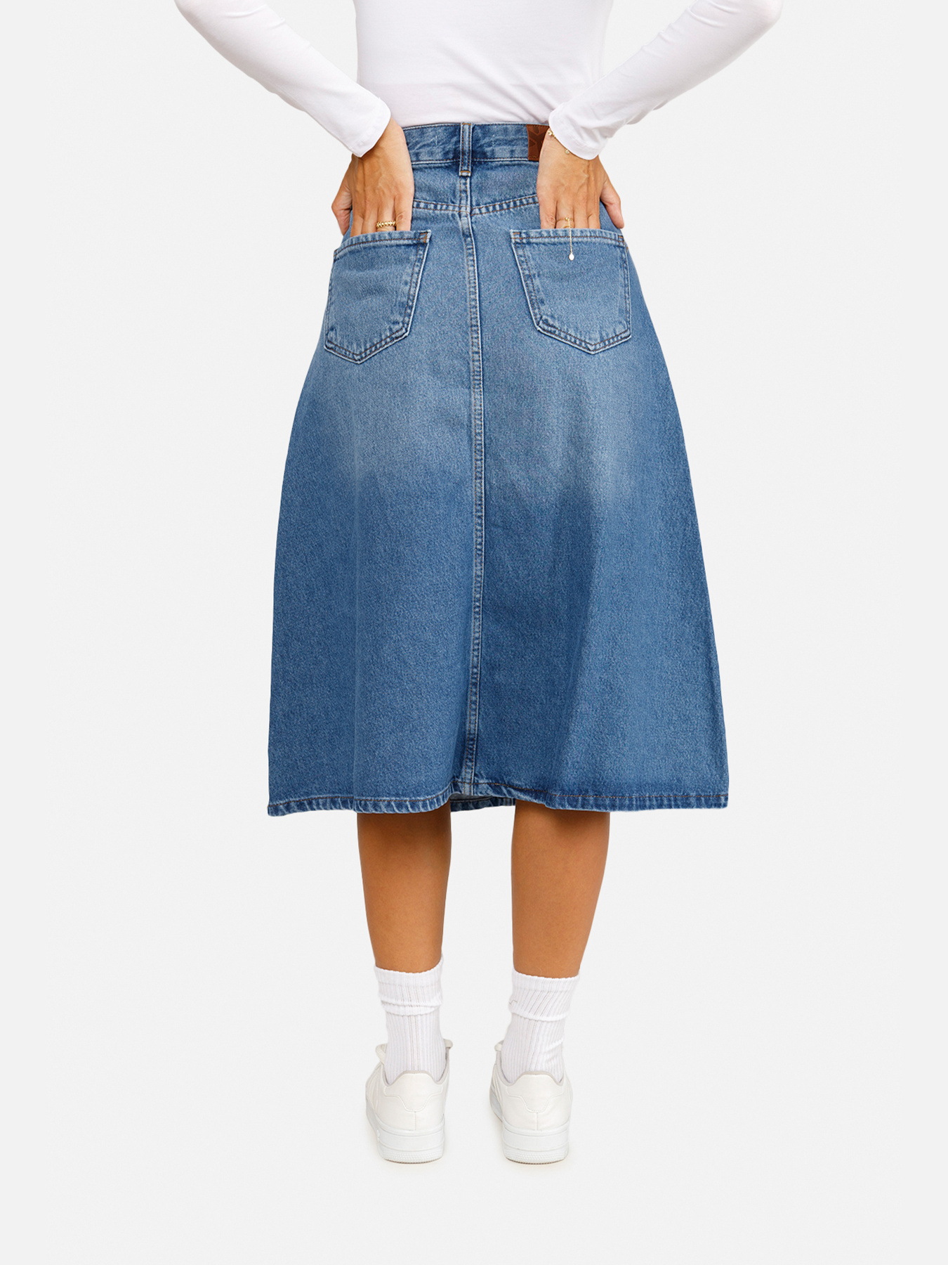 Джинсова спідниця YUKI модель ЦБ-00259173 Джинсова спідниця YUKI модель ЦБ-00259173 Фото