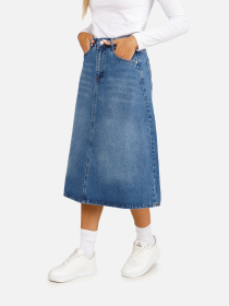 Джинсова спідниця YUKI модель ЦБ-00259173 Джинсова спідниця YUKI модель ЦБ-00259173 Фото
