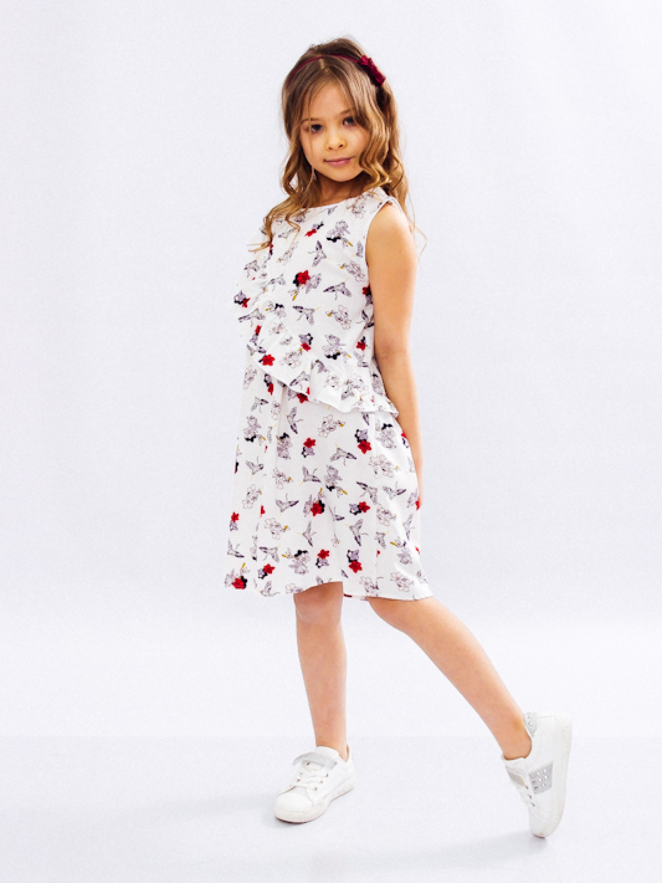 Сукня міні Носи своє модель 6101-077-zhuravlik-blij Фото