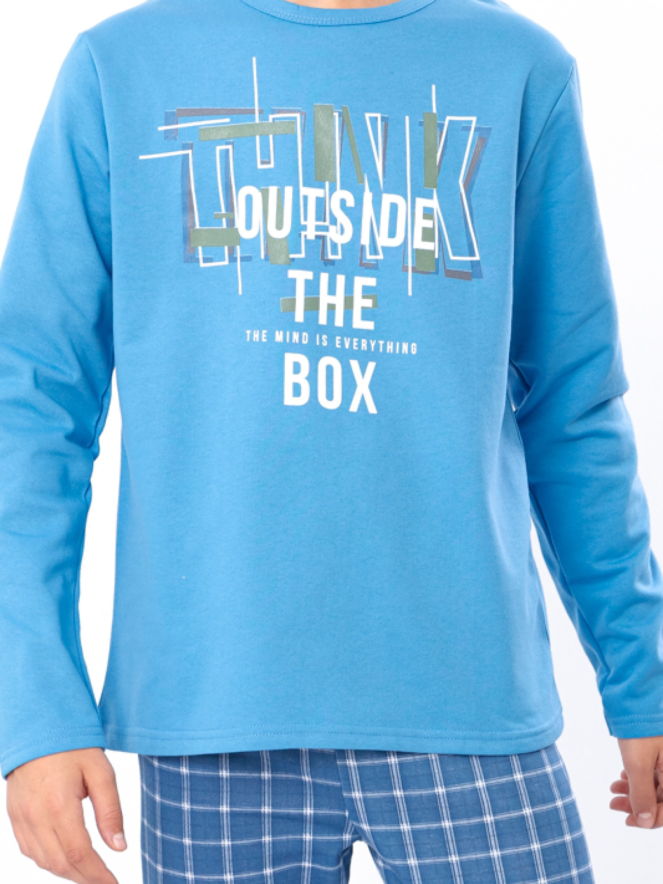 Пижама Носи своє модель 6076-024-33-1-goluba-blakitx-box Фото