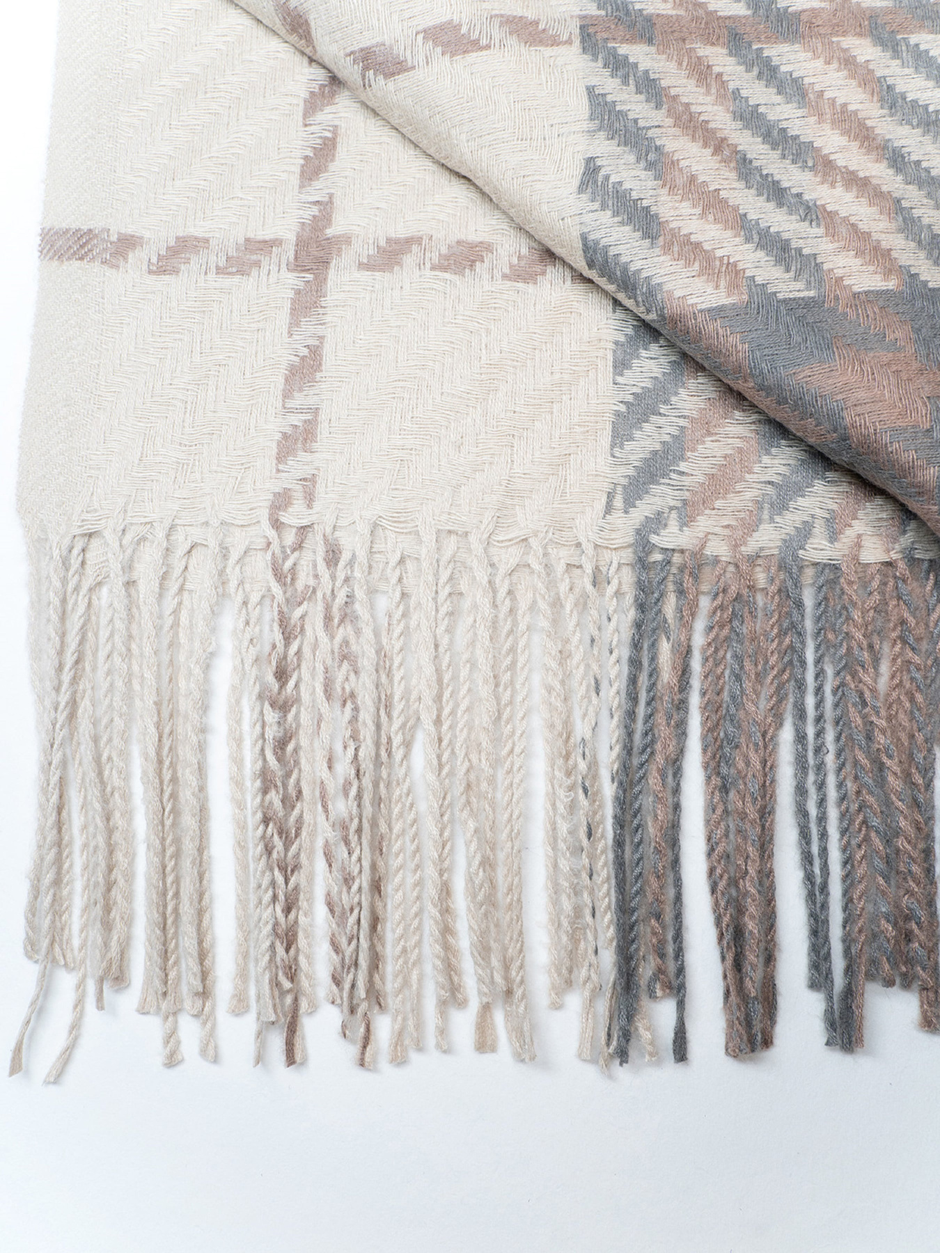 Шарф ISSA Plus модель SH-50_бежевый Фото