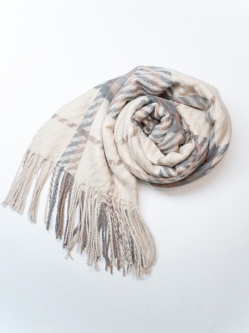 Шарф ISSA Plus модель SH-50_бежевый Фото