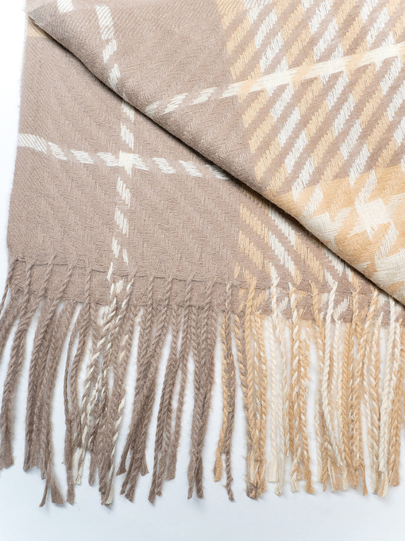 Шарф ISSA Plus модель SH-50_темно-бежевый Фото