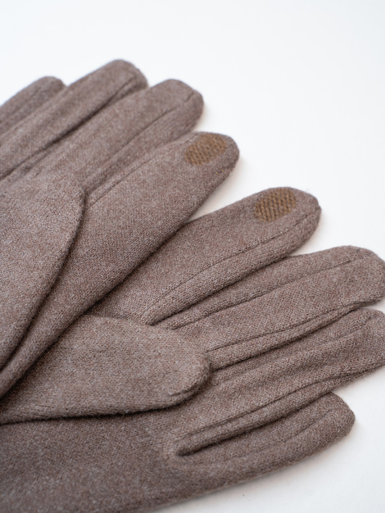 Перчатки ISSA Plus модель PE-22_светло-коричневый Фото