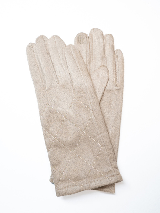 Перчатки ISSA Plus модель PE-35_бежевый Фото