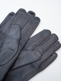 Рукавички ISSA Plus модель PE-35_темно-серый Фото