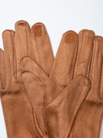 Перчатки ISSA Plus модель PE-35_коричневый Фото