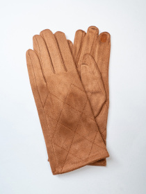 Перчатки ISSA Plus модель PE-35_коричневый Фото