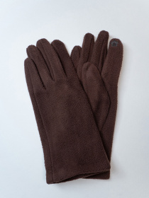 Перчатки ISSA Plus модель PE-36_темно-коричневый Фото