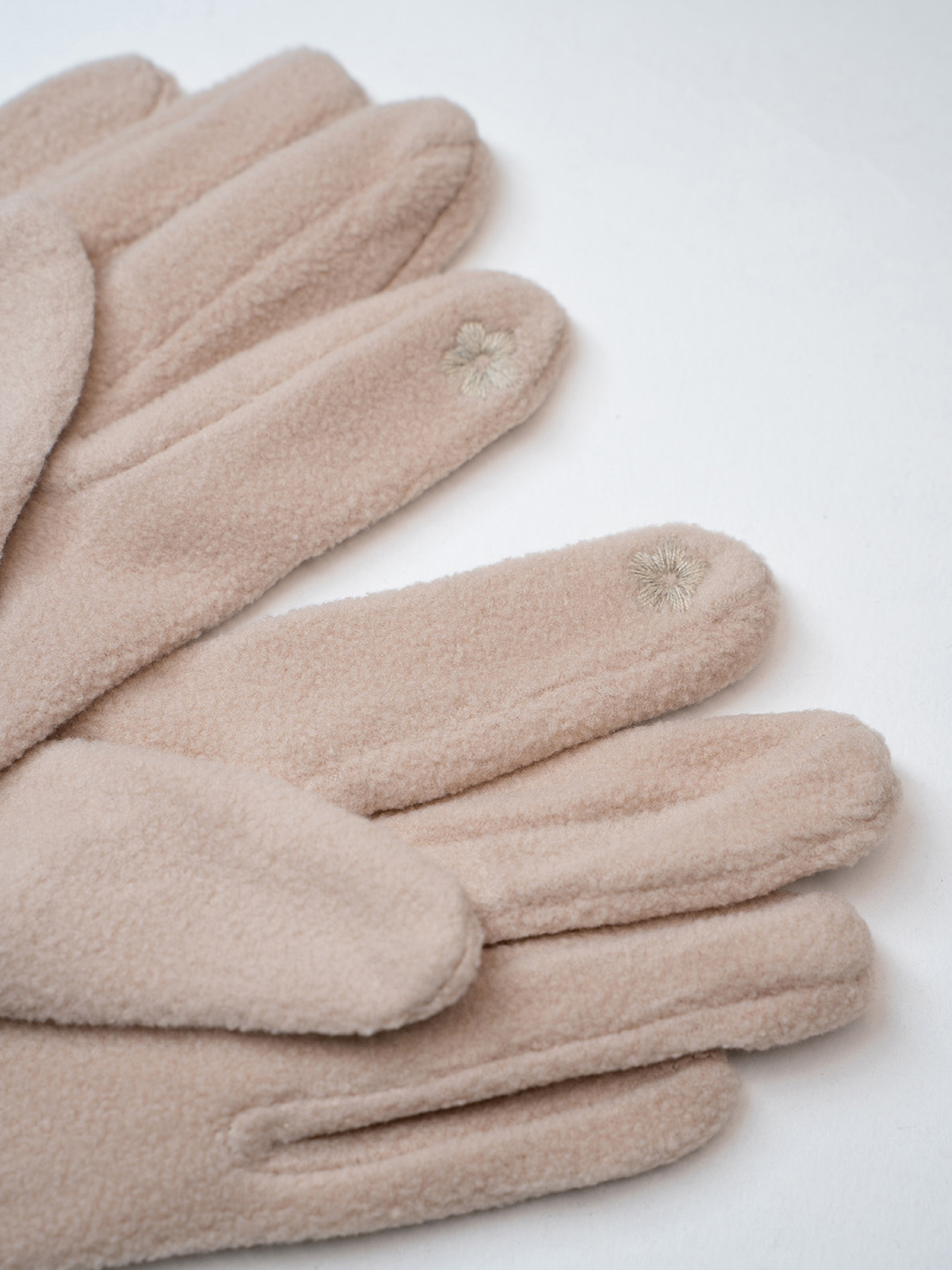 Перчатки ISSA Plus модель PE-36_бежевый Фото