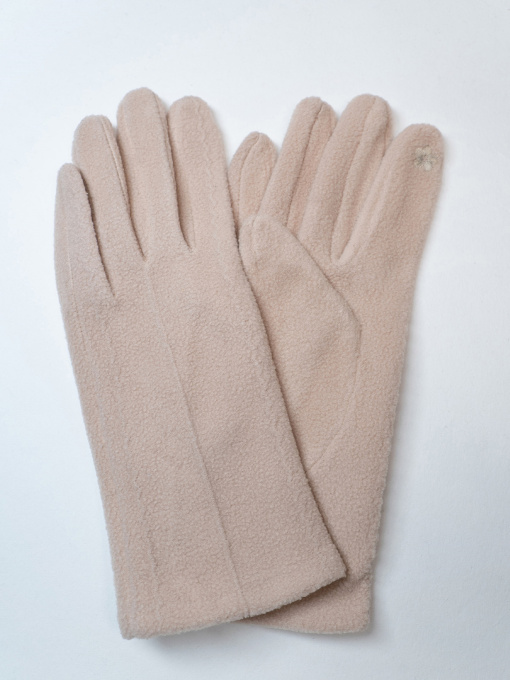 Перчатки ISSA Plus модель PE-37_бежевый Фото