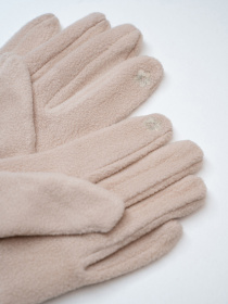 Рукавички ISSA Plus модель PE-37_бежевый Фото