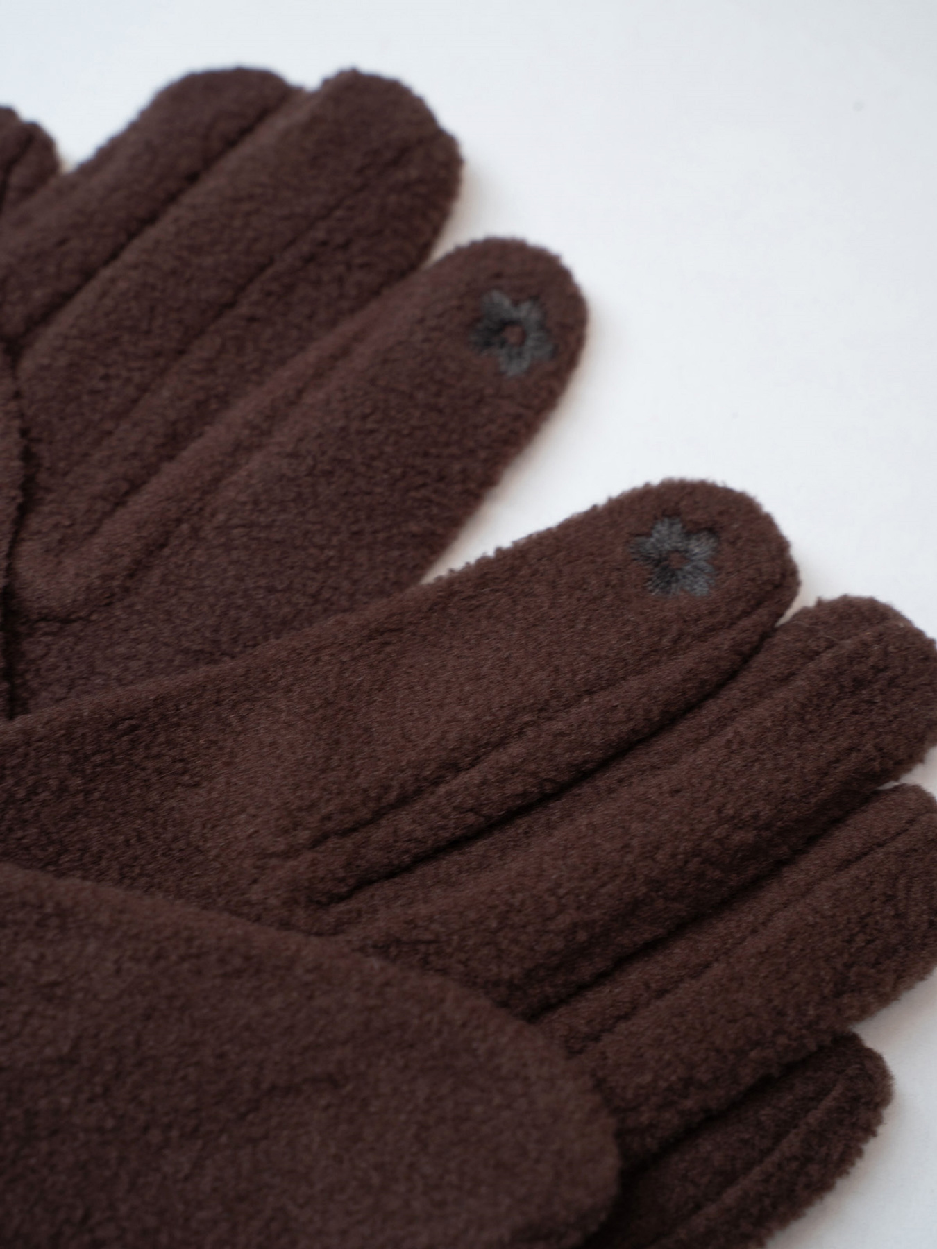 Перчатки ISSA Plus модель PE-37_темно-коричневый Фото