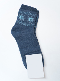 Шкарпетки ISSA Plus модель NS-395_темно-синий Шкарпетки ISSA Plus модель NS-395_темно-синий Фото