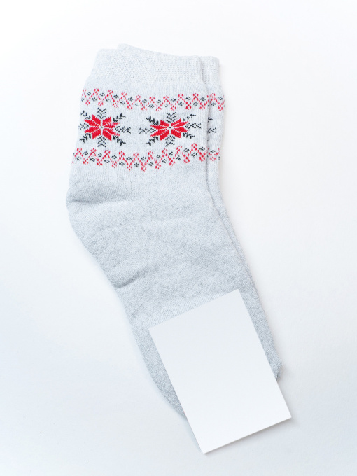 Носки ISSA Plus модель NS-395_светло-серый Фото