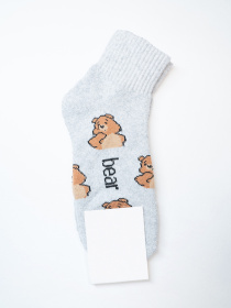 Носки ISSA Plus модель NS-397_светло-серый Фото