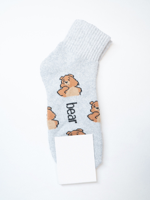 Шкарпетки ISSA Plus модель NS-397_светло-серый Фото