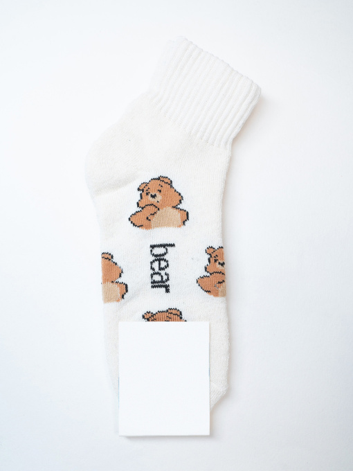 Носки ISSA Plus модель NS-397_молочный Фото