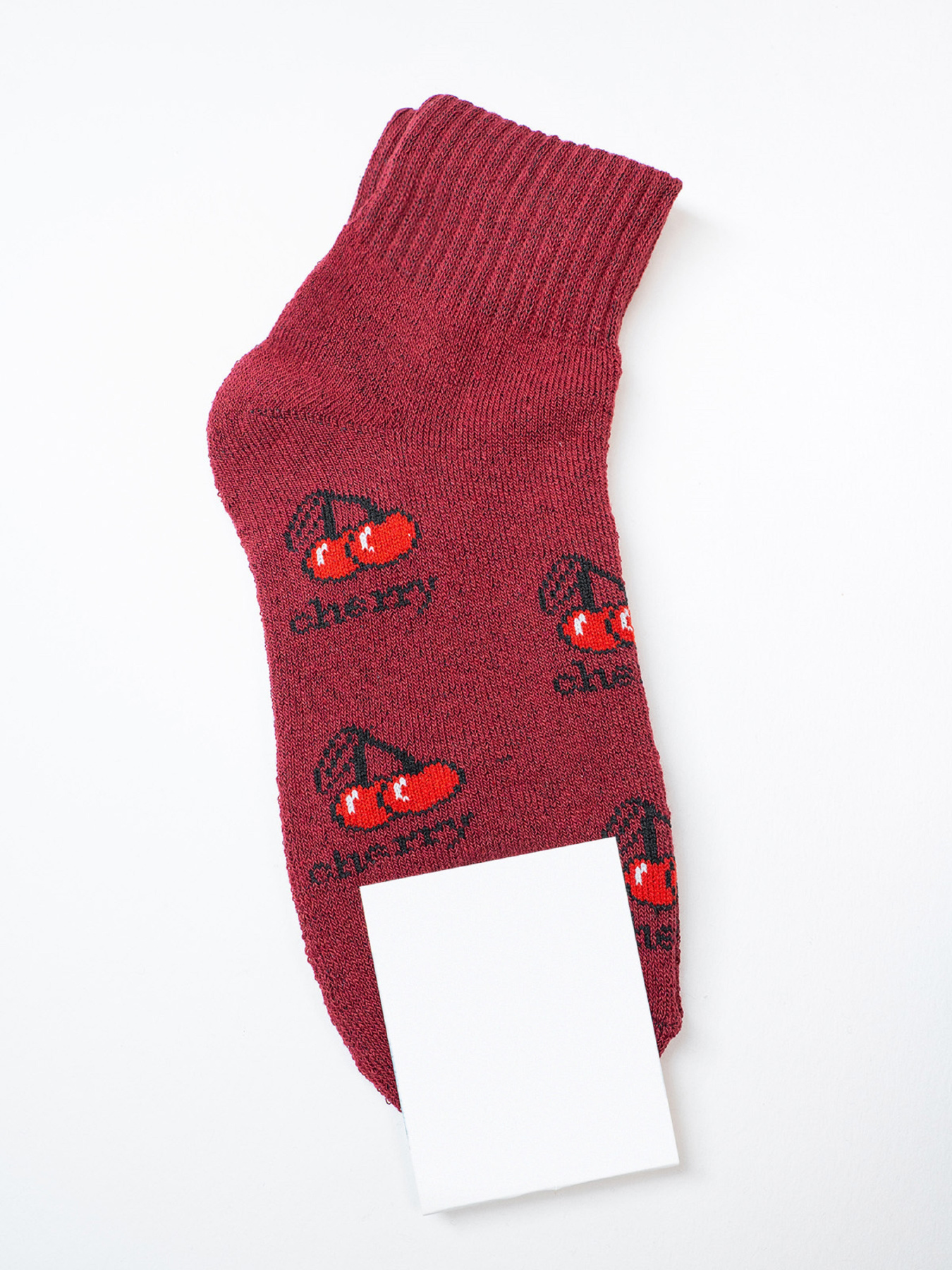 Шкарпетки ISSA Plus модель NS-400_бордовый Фото