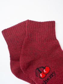 Шкарпетки ISSA Plus модель NS-400_бордовый Фото