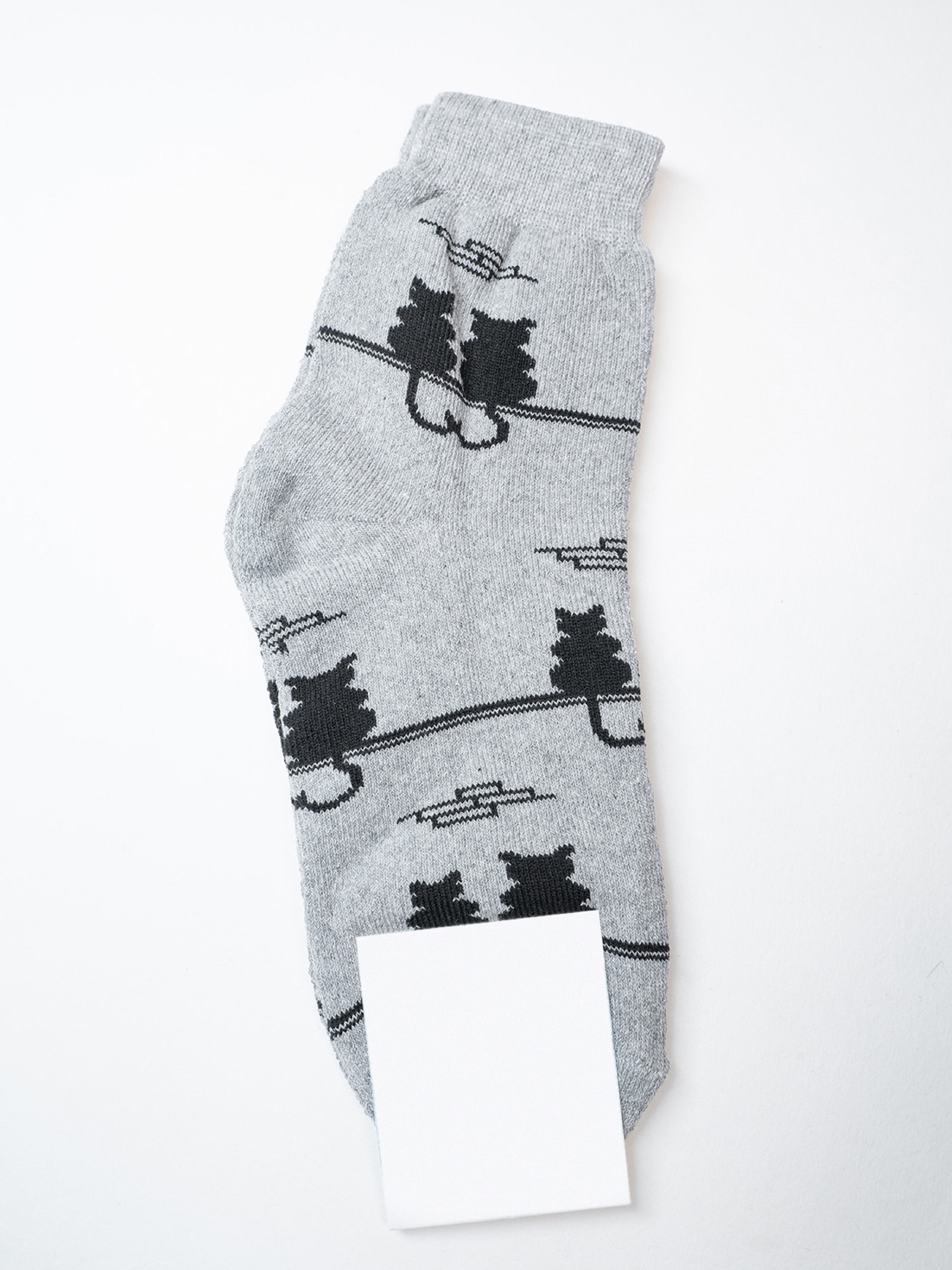 Носки ISSA Plus модель NS-401_светло-серый Фото