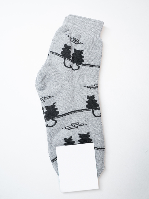 Носки ISSA Plus модель NS-401_светло-серый Фото