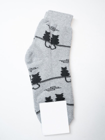 Шкарпетки ISSA Plus модель NS-401_светло-серый Шкарпетки ISSA Plus модель NS-401_светло-серый Фото