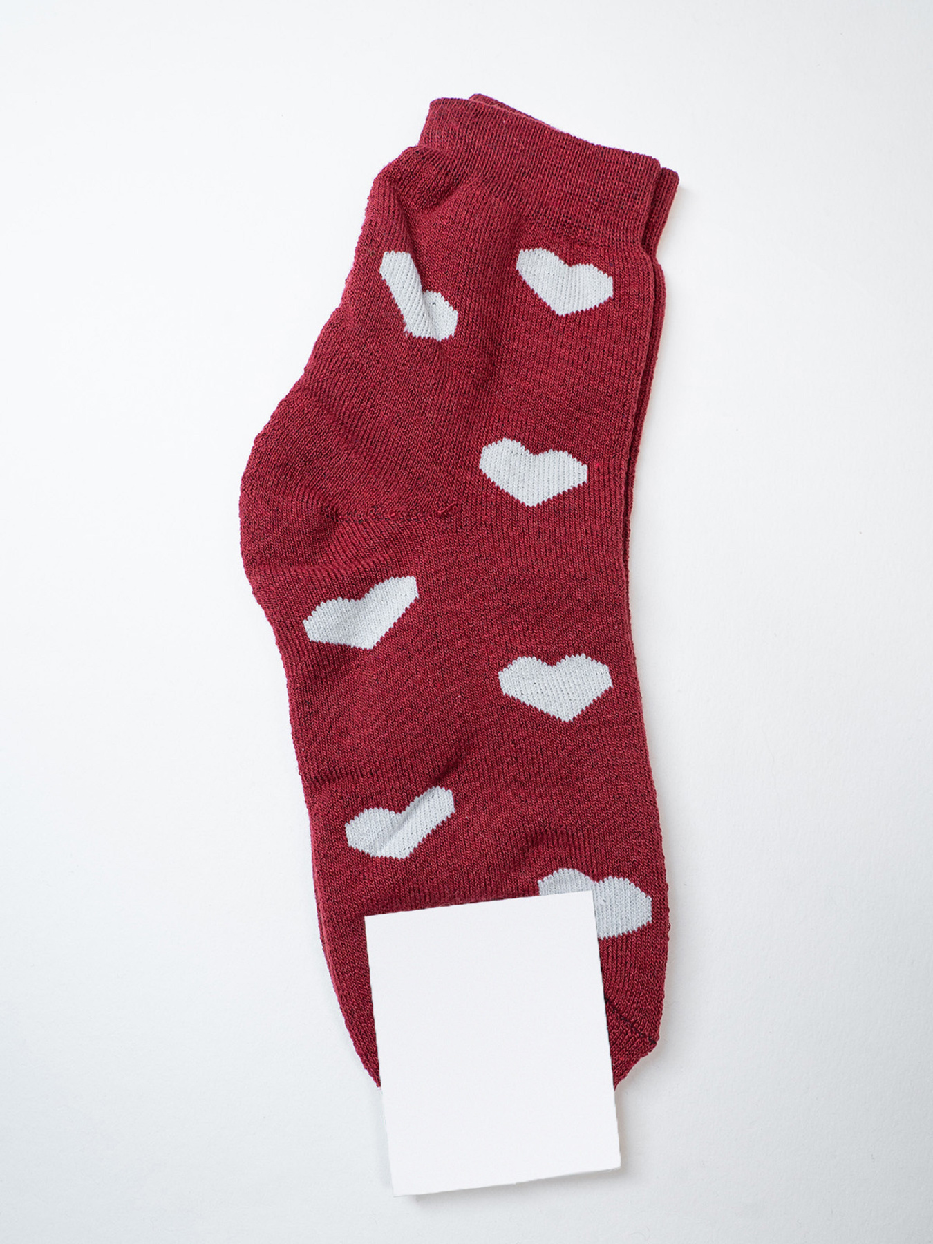 Носки ISSA Plus модель NS-401_бордовый Фото