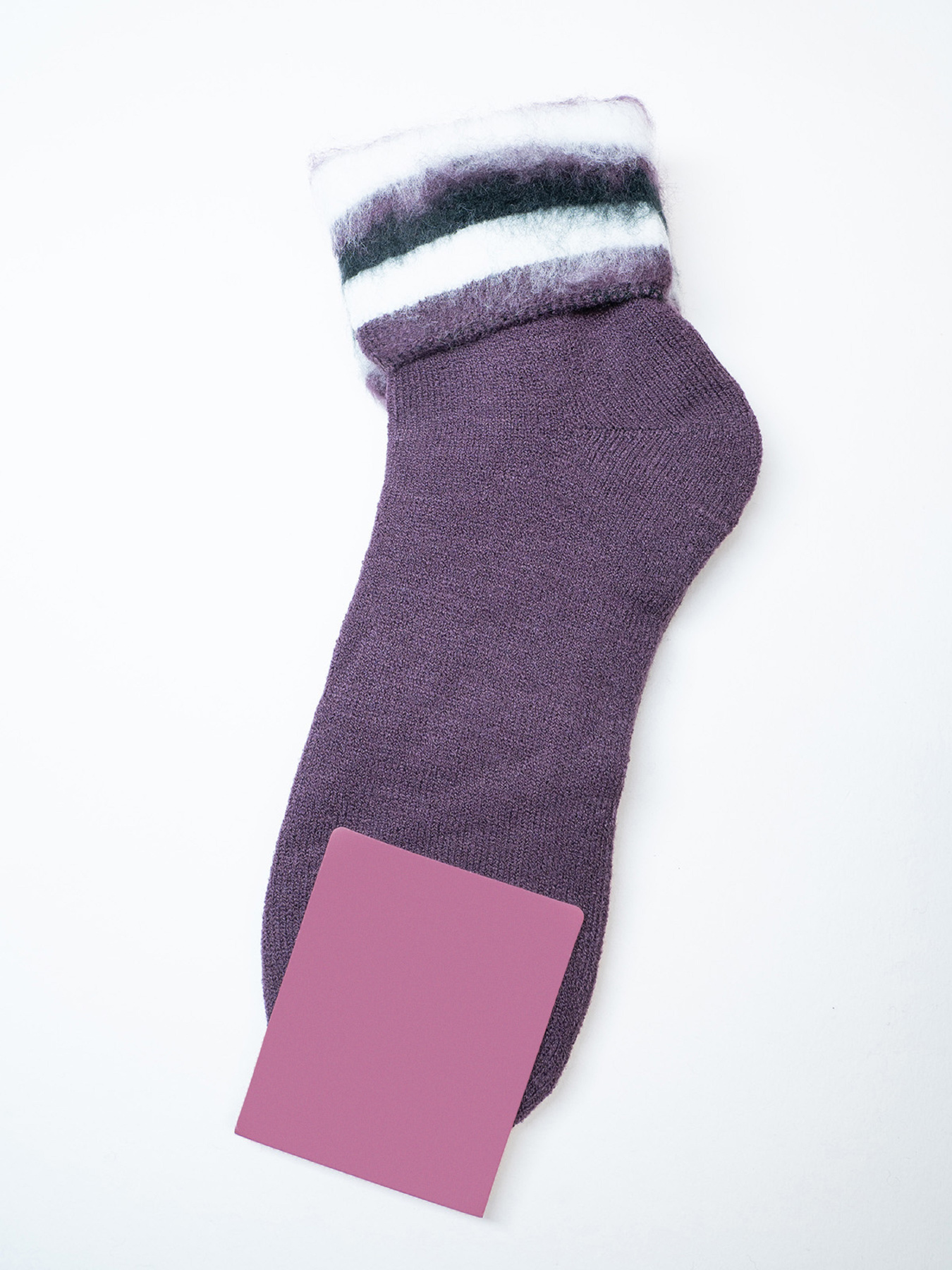 Шкарпетки ISSA Plus модель NS-406_темно-сиреневый Фото